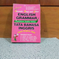 Image of English Grammar: Pembahasan Lengkap Tentang Tata Bahasa Inggris