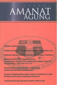 Image of Jurnal Amanat Agung Vol. 4 No. 1