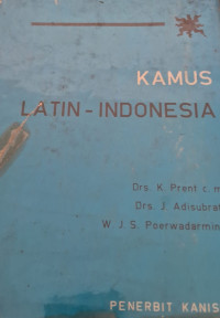 Image of Kamus Latin Indonesia