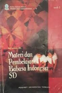 Image of Materi dan Pembelajaran Bahasa Indonesia SD