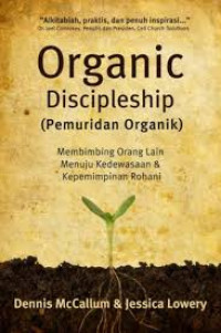 Image of Organic Discipleship (Pemuridan Organik)