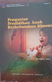 Image of Pengantar Pendidikan Anak Berkebutuhan Khusus