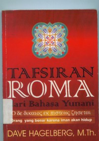 Image of Tafsiran Roma dari bahasa Yunani